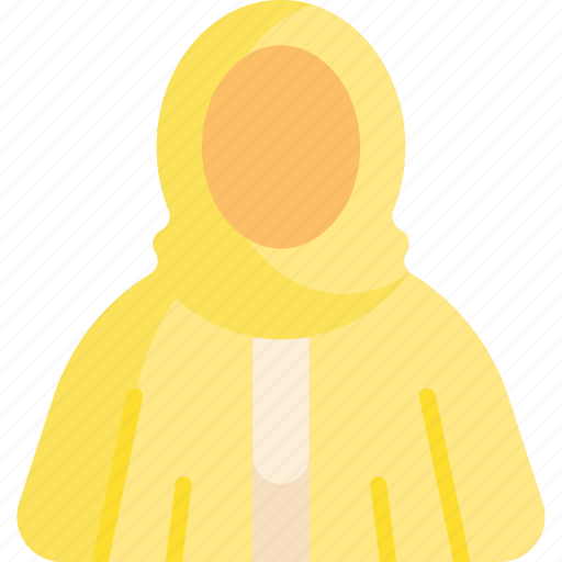 Raincoat, jacket, coat, garment, rain, overcoat icon - Download on Iconfinder