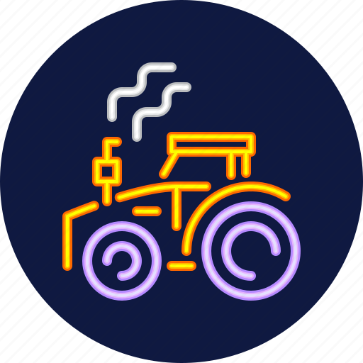 Tractor, agriculture, farming, autumn, fall, season, nature icon - Download on Iconfinder