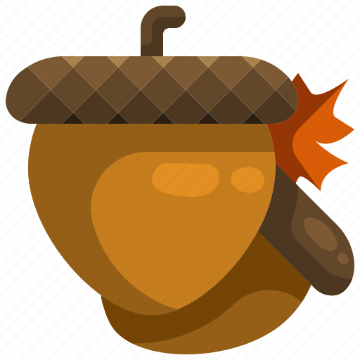 Acorn, autumn, food, healthy, oak, squirrel icon - Download on Iconfinder