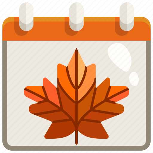 Autumn, autumnal, calendar, date, fall, schedule, season icon - Download on Iconfinder