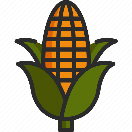Corn, cereal, healthy, food, popcorn, vegetarian icon - Download on Iconfinder