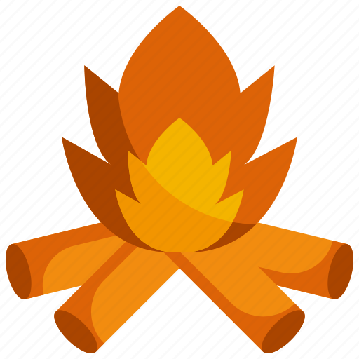 Bonfire, firewood, camping, fire, camfire icon - Download on Iconfinder