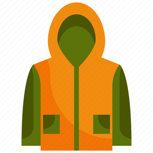 Raincoat, rain, jacket, coat, clothes icon - Download on Iconfinder
