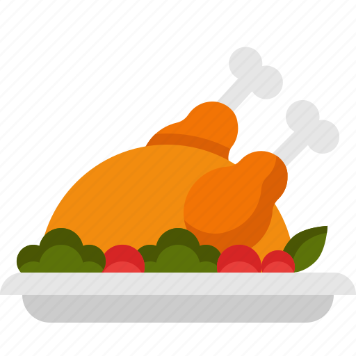 Turkey, chicken, roast, food, meal icon - Download on Iconfinder