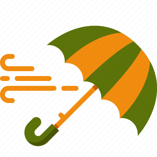 Umbrella, wind, weather, protection, rain, autumn icon - Download on Iconfinder