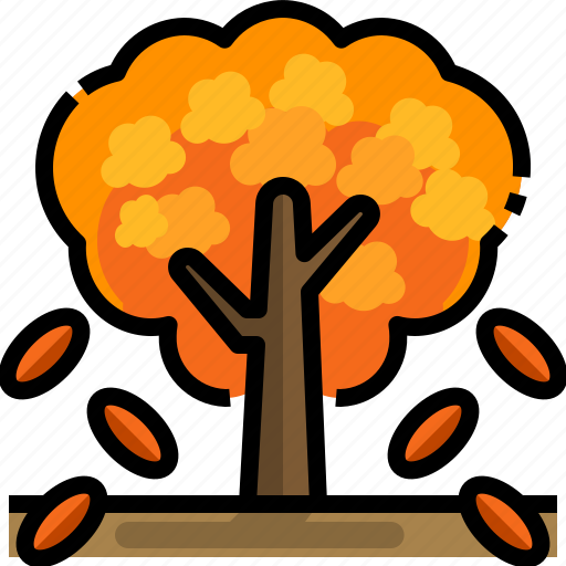 Autumn, botanical, fall, garden, leaf, season, tree icon - Download on Iconfinder
