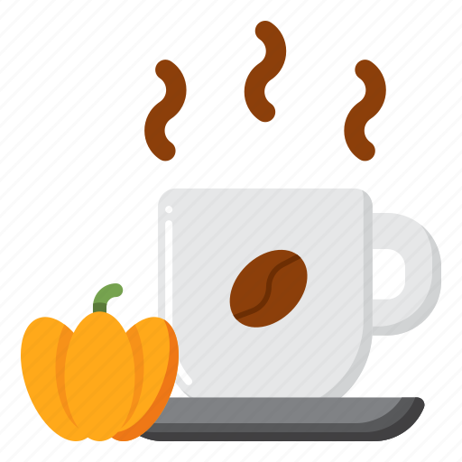 Pumpkin, flavored, coffee icon - Download on Iconfinder