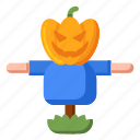 scarecrow, halloween, farm
