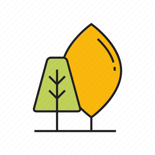 Autumn, autumn tree, blossom, bush, forest, plant, tree icon - Download on Iconfinder
