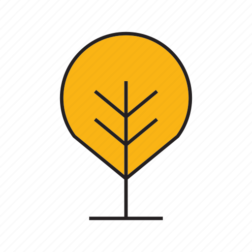Autumn tree, blossom, bush, forest, nature, plant, tree icon - Download on Iconfinder