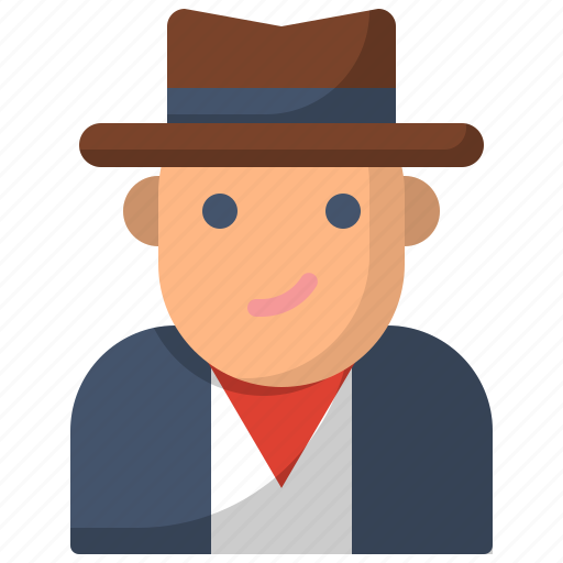 Avatar, character, hat, man icon - Download on Iconfinder