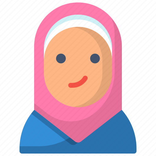 Avatar, islamic, moslem, muslimah, religion, woman, worship icon - Download on Iconfinder