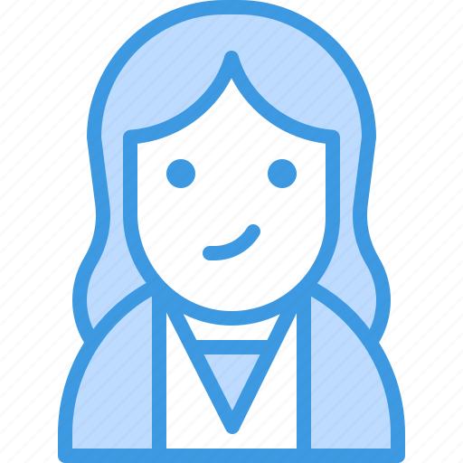 Avatar, gesture, girl, student, teacher, user, woman icon - Download on Iconfinder