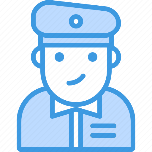 Avatar, occupation, police, policeman icon - Download on Iconfinder