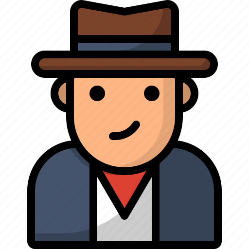 Avatar, character, hat, man icon - Download on Iconfinder