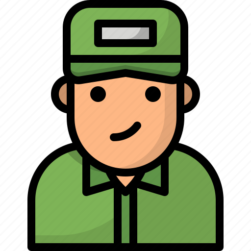 Avatar, delivery, man, shipping, transport icon - Download on Iconfinder