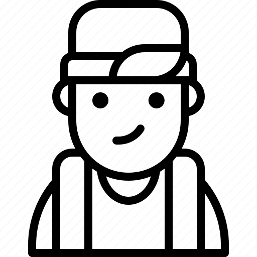 Avatar, backwards, boy, cap, hat, man, personas icon - Download on Iconfinder