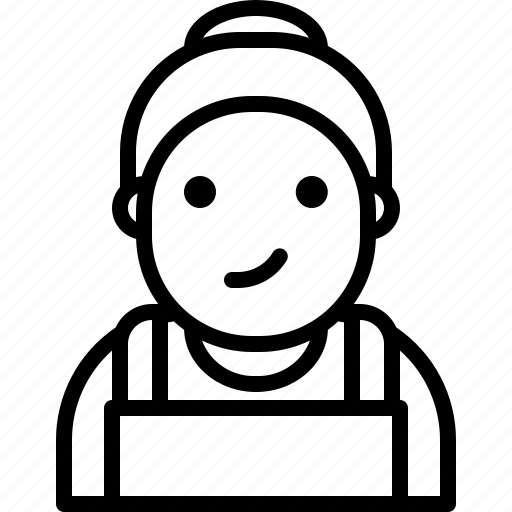 Cook, female, home, woman icon - Download on Iconfinder