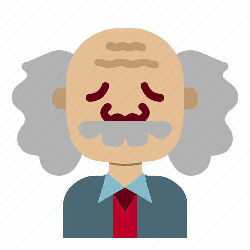 Scientist, einstein, doctor, granfather, avatar icon - Download on Iconfinder