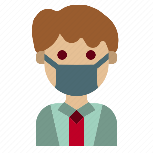 Doctor, covid, mask, man, avatar icon - Download on Iconfinder