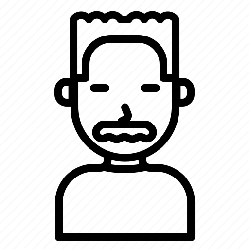 Boxer, uncle, artist, man, avatar icon - Download on Iconfinder