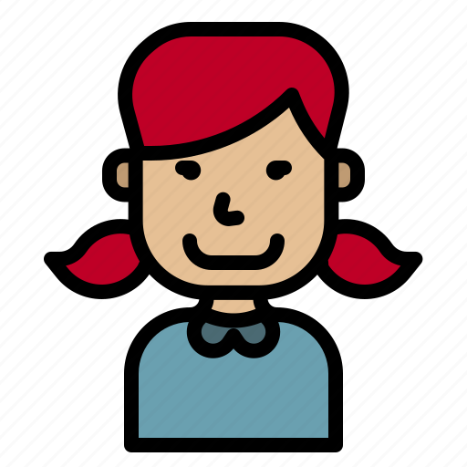 Orphan, student, maid, girl, avatar icon - Download on Iconfinder