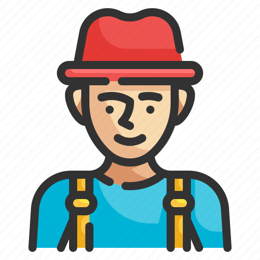 Hat, person, young, boy, avatar icon - Download on Iconfinder