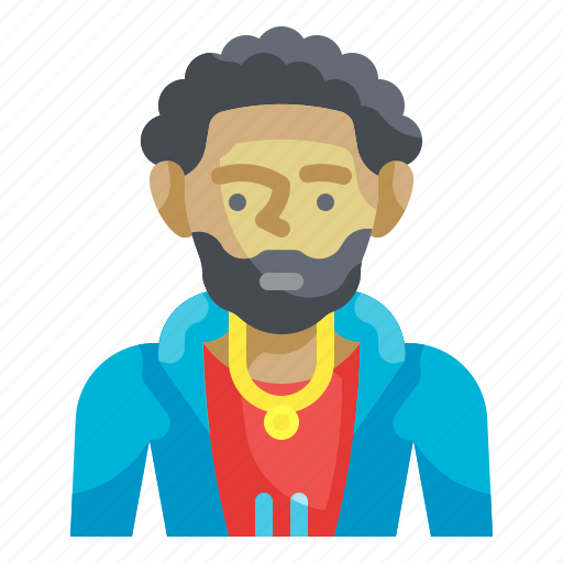 African, man, male, people, young icon - Download on Iconfinder