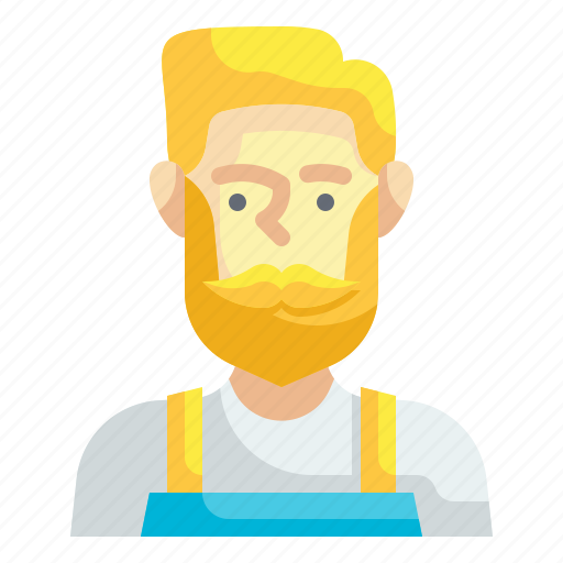 Beard, man, face, people icon - Download on Iconfinder