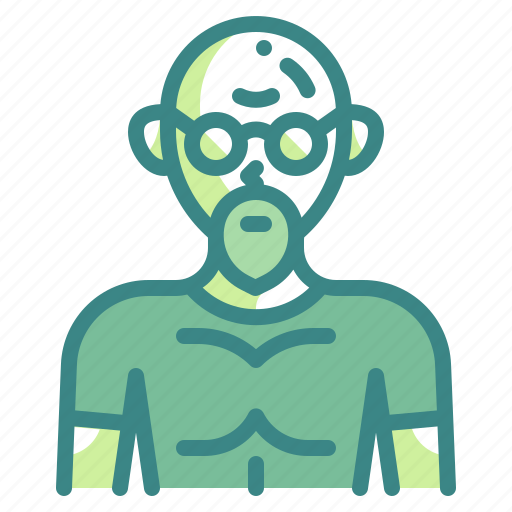 Bald, grandfather, man, people, male icon - Download on Iconfinder