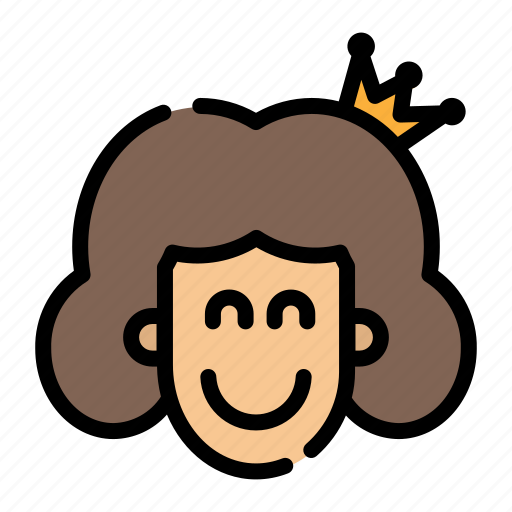 Princess, girl, women, character, avatar icon - Download on Iconfinder