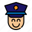 security, police, policeman, avatar 