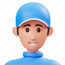 man, hat, smile, fashion, cap, avatar, lifestyle, character, face 