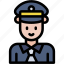 policeman, professions, and, jobs, black, hair, guardian, thule 