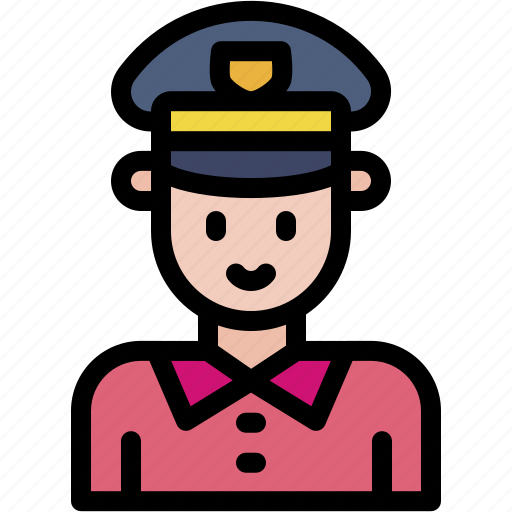 Postman, white, hair, professions, and, jobs, profession icon - Download on Iconfinder