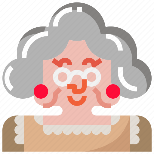 Female, grandma, grandmother, woman icon - Download on Iconfinder