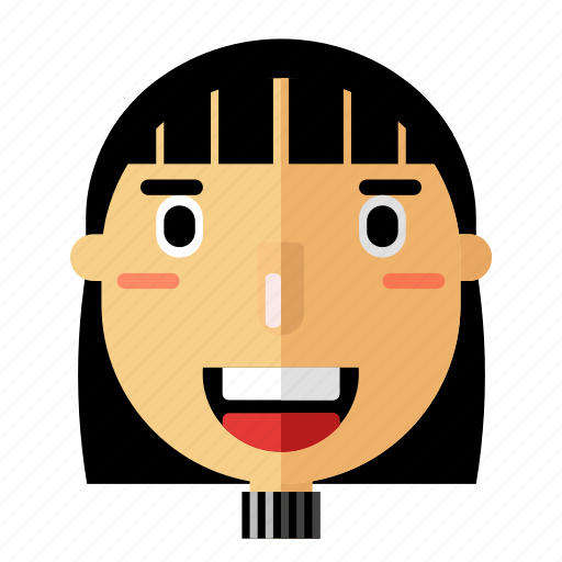 Avatar, covergirl, girl, modern, profile, smiley, user icon - Download on Iconfinder