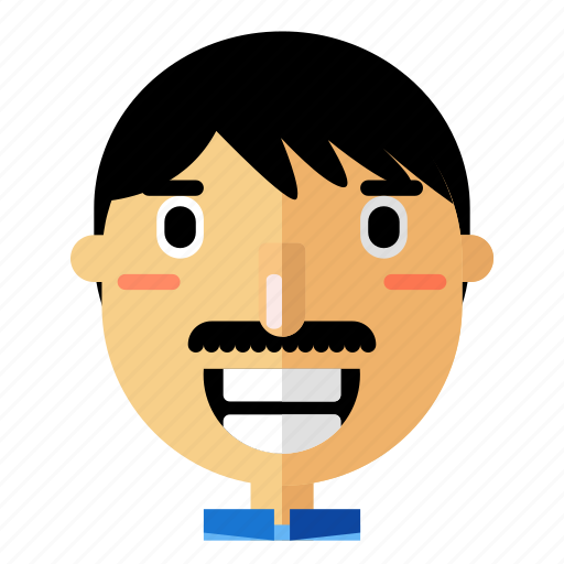Avatar, dady, father, man, mustache, profile, smiley icon - Download on Iconfinder