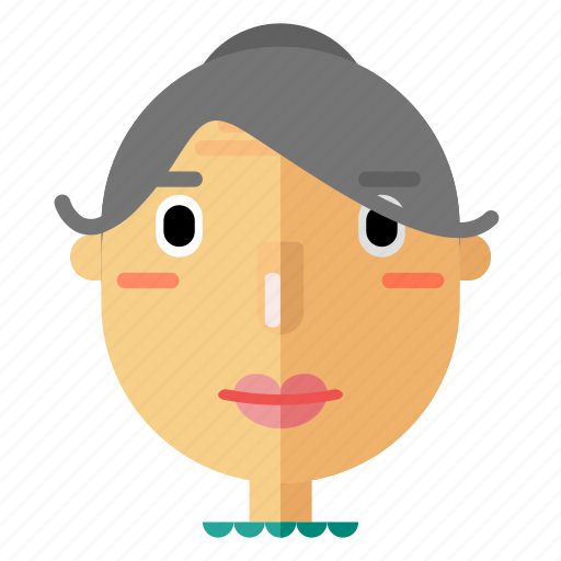 Avatar, emoji, grandma, grandmother, profile, smiley, woman icon - Download on Iconfinder