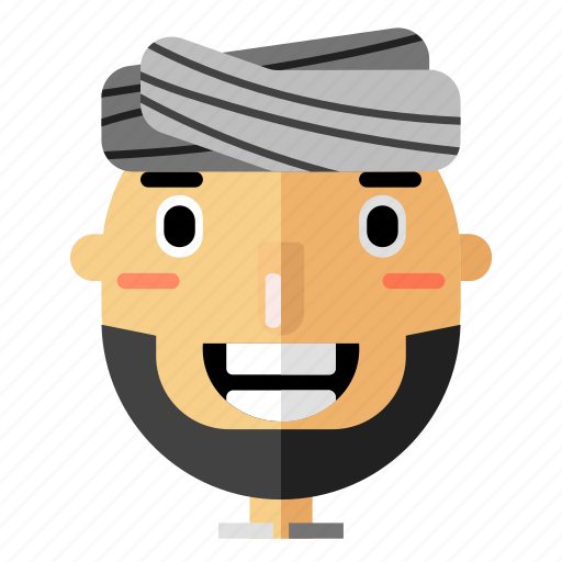 Avatar, islam, male, man, muslim, profile, smiley icon - Download on Iconfinder