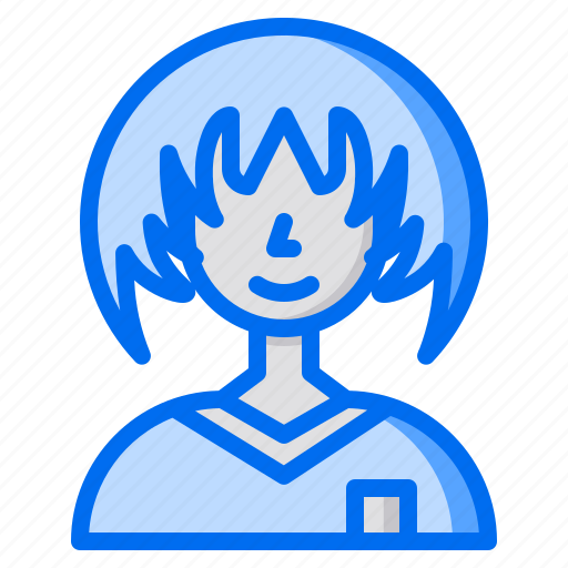 Girl, kid, woman, personal, student icon - Download on Iconfinder