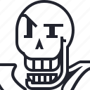 anime, character, game, gaming, papyrus, play, undertale