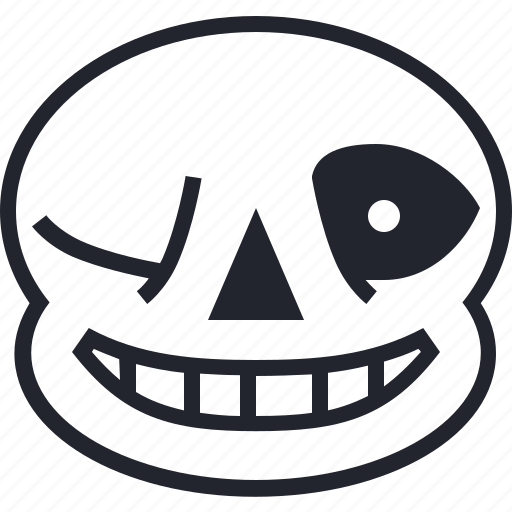 Anime, character, game, gaming, sans, story, undertale icon - Download on Iconfinder