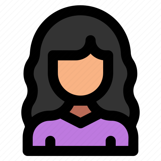 Avatar, female, human, people, person, profile, user icon - Download on Iconfinder