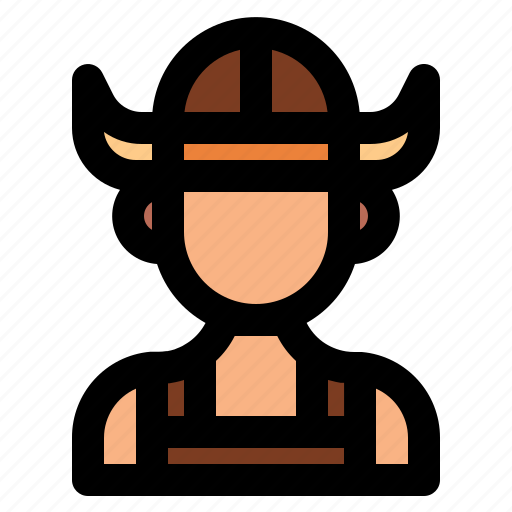 Avatar, human, people, person, profile, user, viking icon - Download on Iconfinder