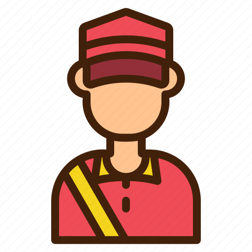 Mailman, avatar, courier, delivery, profession, postman, deliveryman icon - Download on Iconfinder