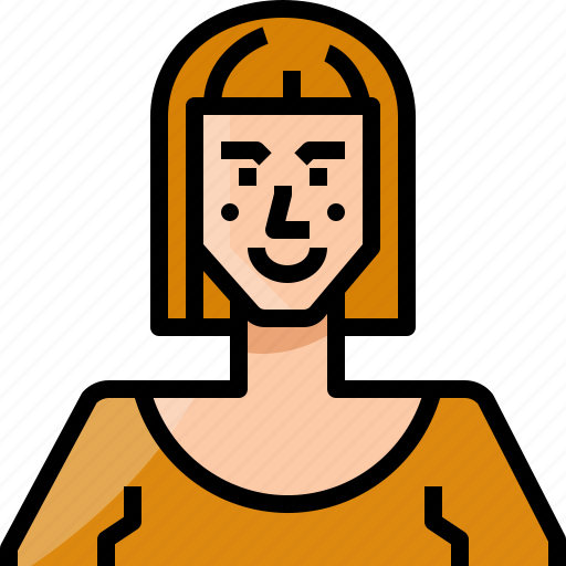 Avatar, caucasian, female, girl, user, woman icon - Download on Iconfinder
