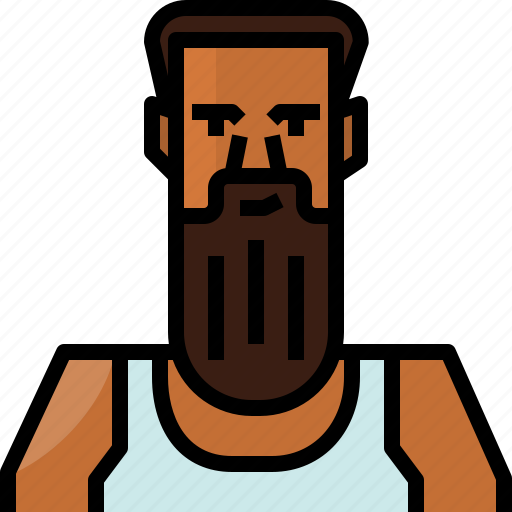 African, avatar, interface, man, person, user icon - Download on Iconfinder