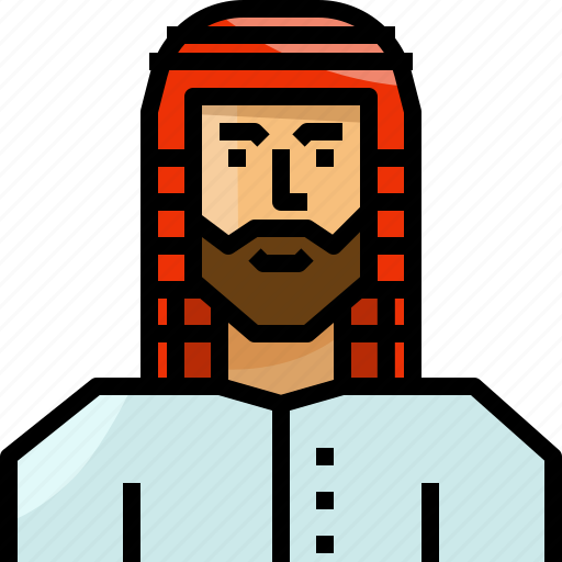 Account, arab, avatar, man, muslim, profile, user icon - Download on Iconfinder