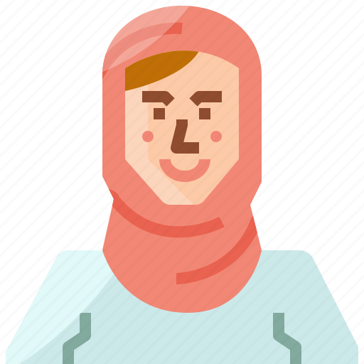 Arab, avatar, girl, muslim, profile, user, woman icon - Download on Iconfinder